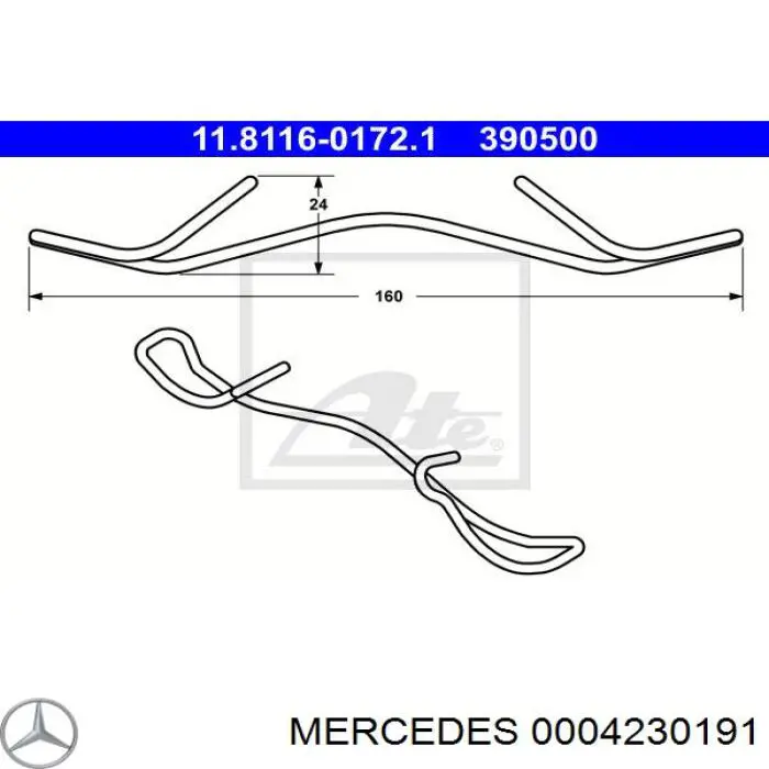  0004230191 Mercedes