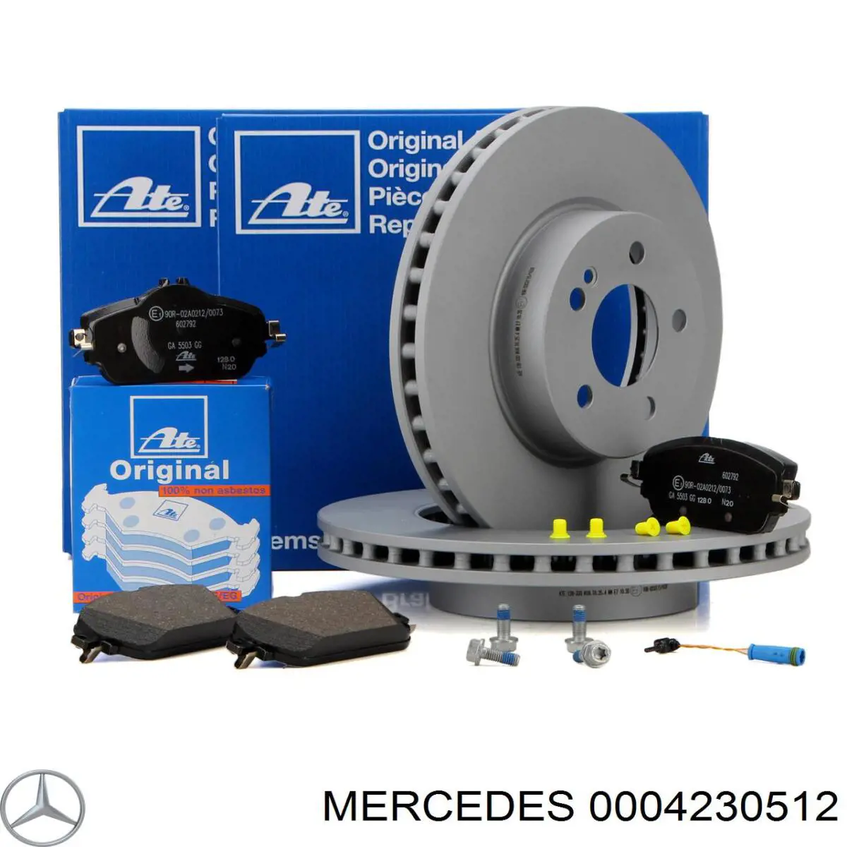 Задний тормозной диск Mercedes A000423051269 цена, от 87.86 USD
