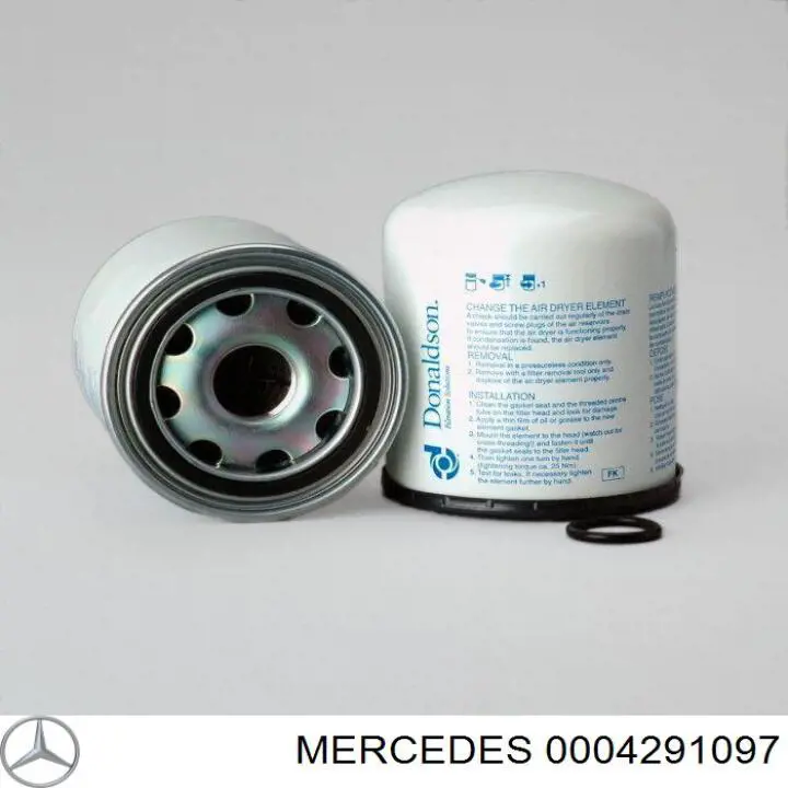 0004291097 Mercedes фильтр осушителя воздуха (влагомаслоотделителя (TRUCK))