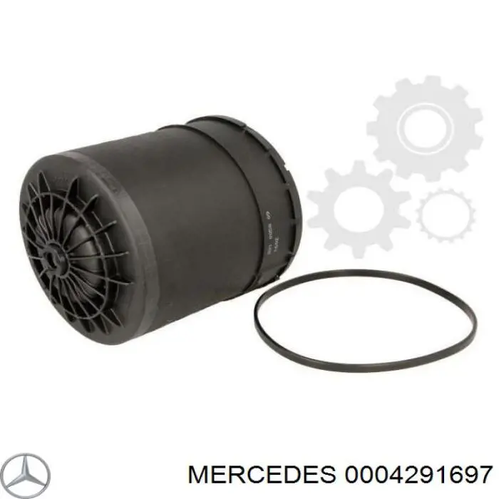 Фильтр осушителя воздуха (влагомаслоотделителя) (TRUCK) Mercedes 0004291697