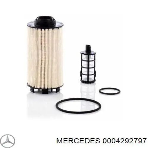 Фильтр осушителя воздуха (влагомаслоотделителя) (TRUCK) Mercedes 0004292797 цена, от 46.80 USD