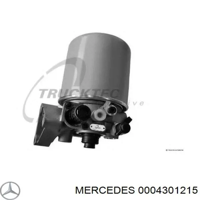 0004301215 Mercedes осушитель воздуха пневматической системы