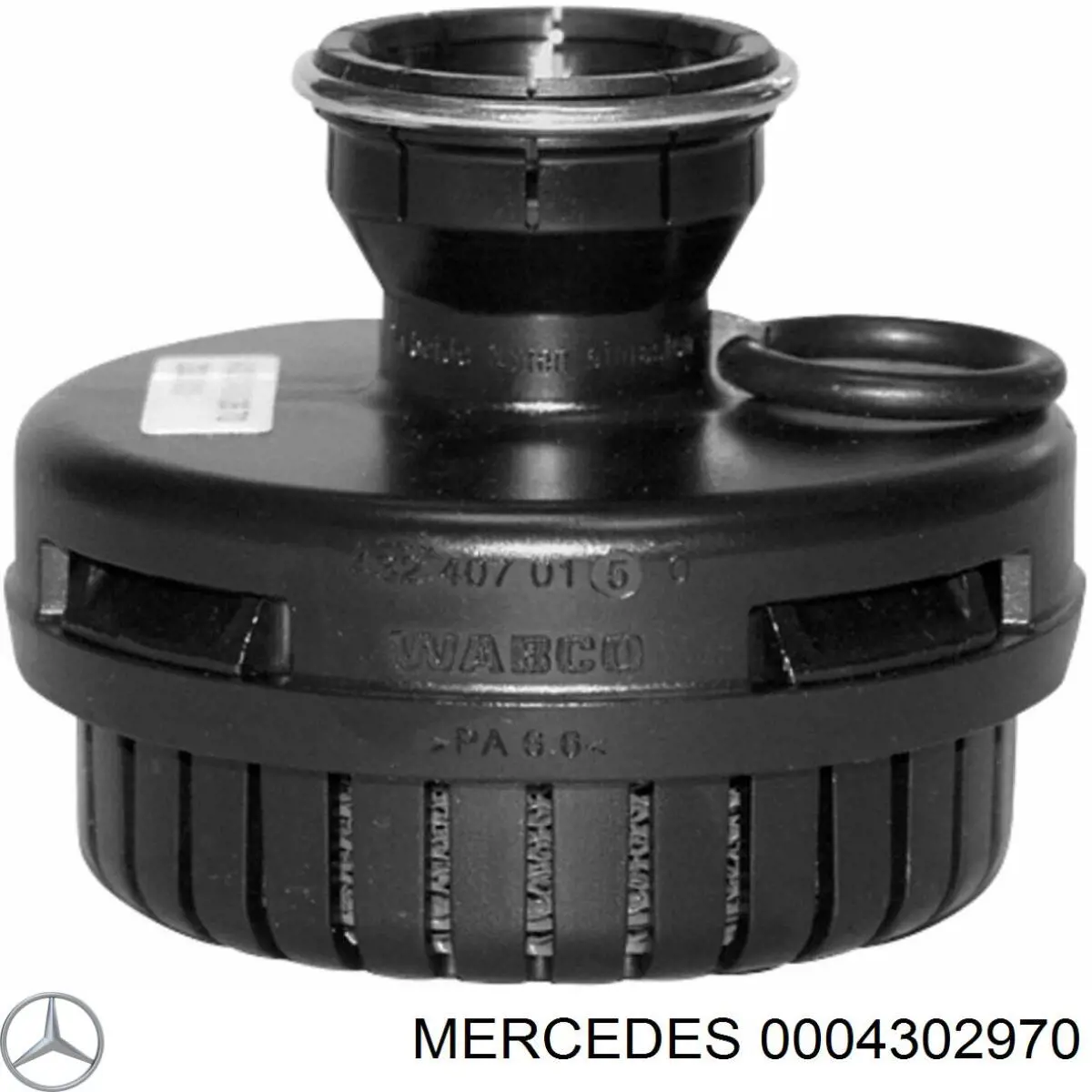 Купить 0004302970 Mercedes Глушитель шума влагоотделителя