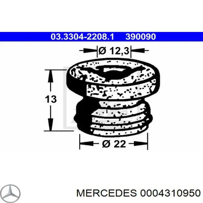 0004310950 Mercedes 