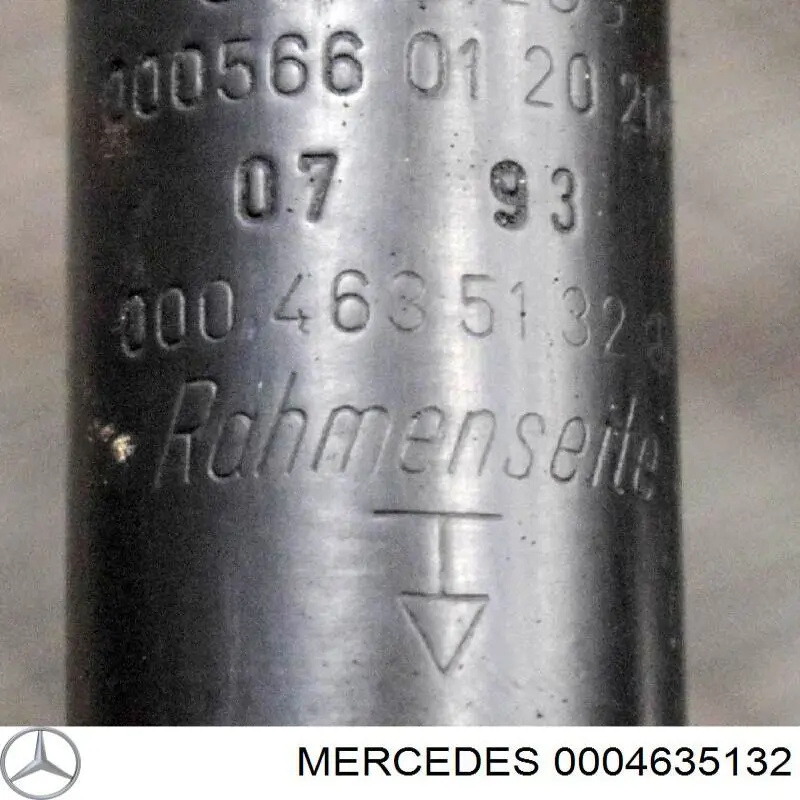 Амортизатор рулевой Mercedes 0004635132