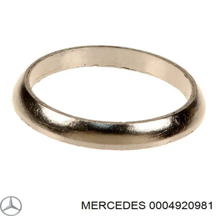 0004920981 Mercedes прокладка глушителя