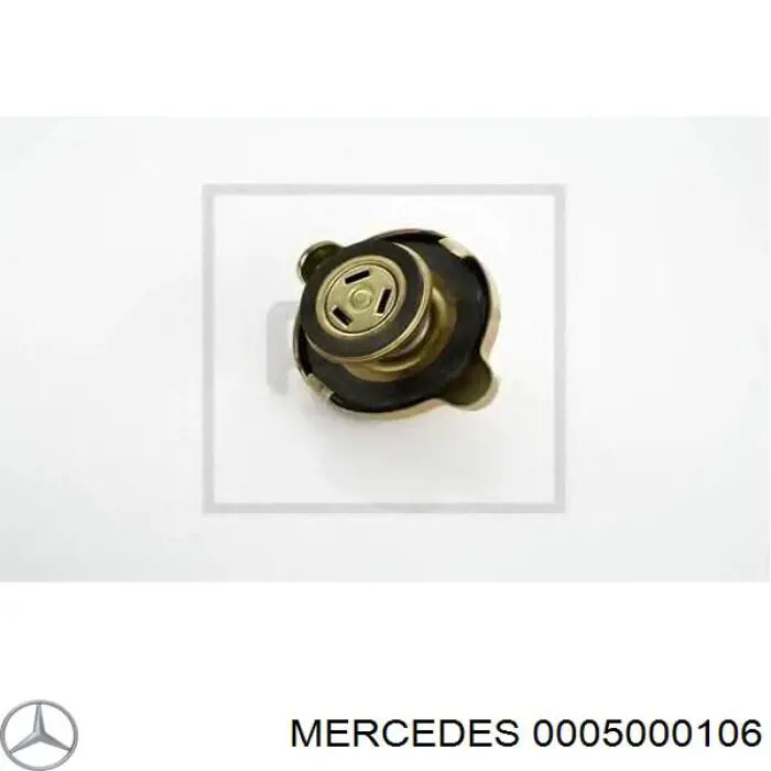 0005000106 Mercedes крышка (пробка радиатора)