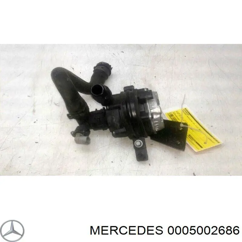 0005002686 Mercedes bomba de água (bomba de esfriamento, adicional elétrica)