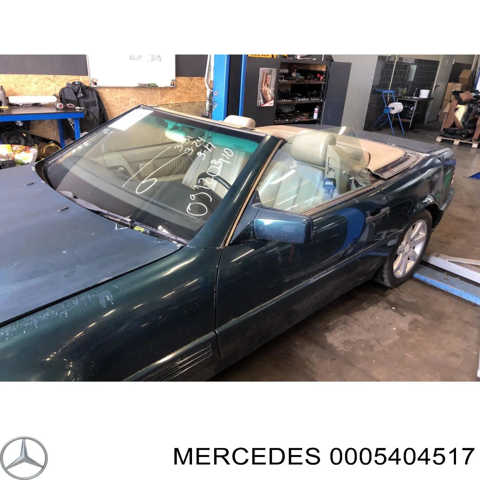 Датчик кислорода на Mercedes E  W124