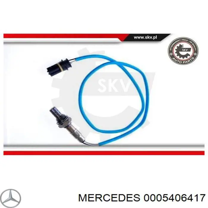 0005406417 Mercedes лямбда-зонд, датчик кислорода до катализатора левый