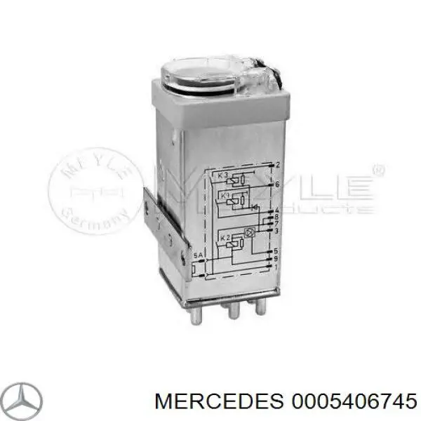 Реле высокого тока 0005405245 Ssang Yong