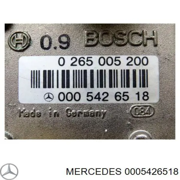 Датчик поперечного ускорения (ESP) на Mercedes S (W140)