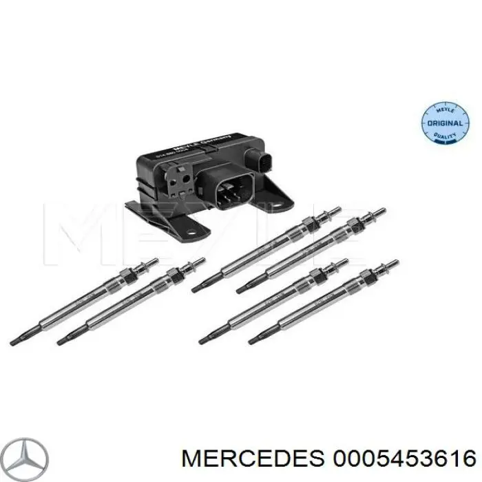 Купить 0005453616 Mercedes Реле свечей накала