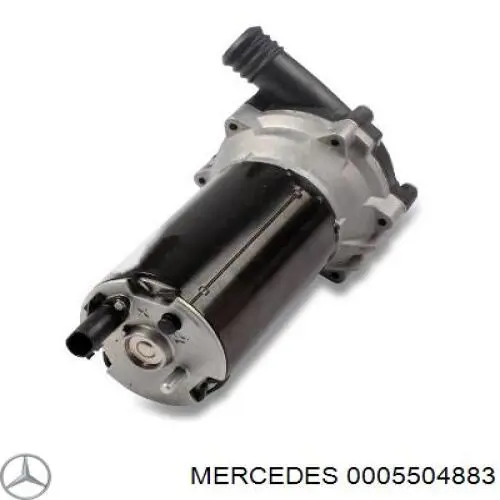 0005504883 Mercedes помпа водяная (насос охлаждения, дополнительный электрический)