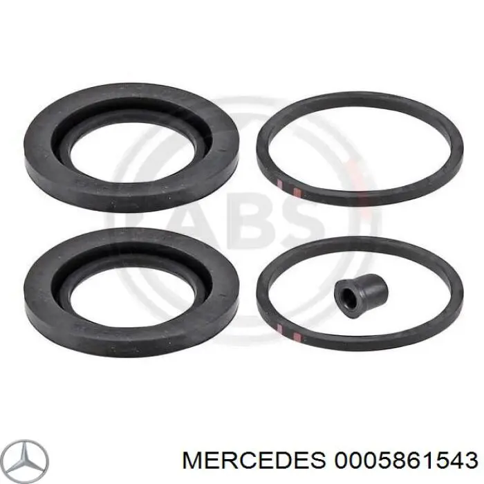 Ремкомплект суппорта 0005861543 Mercedes