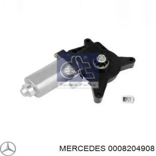 Мотор стеклоподъемника двери передней левой 0008204908 Mercedes