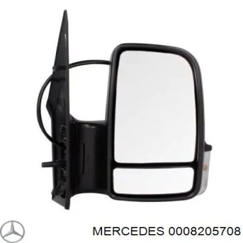 0008205708 Mercedes зеркало заднего вида правое
