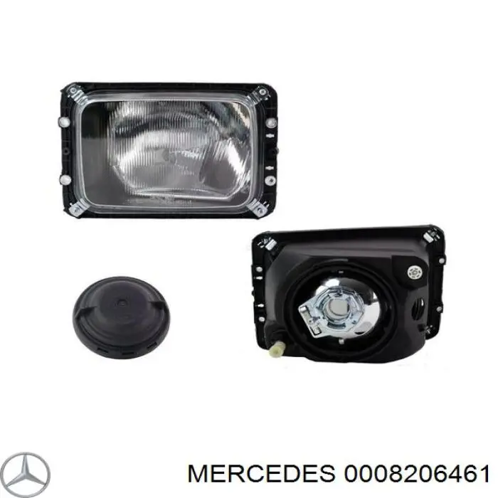 Фара левая 0008206461 Mercedes