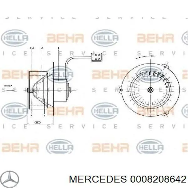  A0008208642 Mercedes