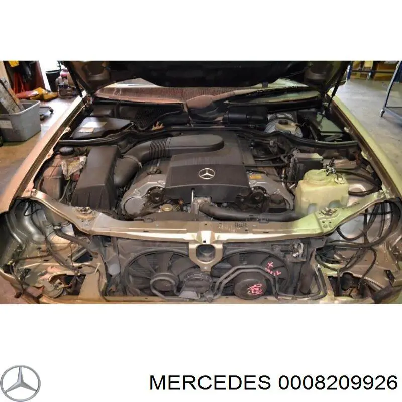 Датчик подушки безопасности боковой правый на Mercedes S (C140)
