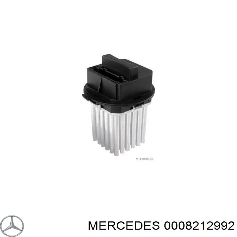 0008212992 Mercedes resistor (resistência de ventilador de forno (de aquecedor de salão))