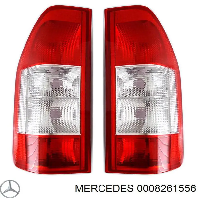 0008261556 Mercedes фонарь задний левый
