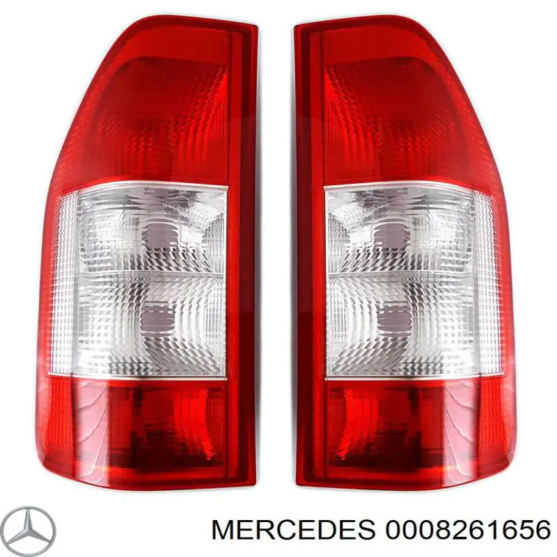 0008261656 Mercedes фонарь задний правый