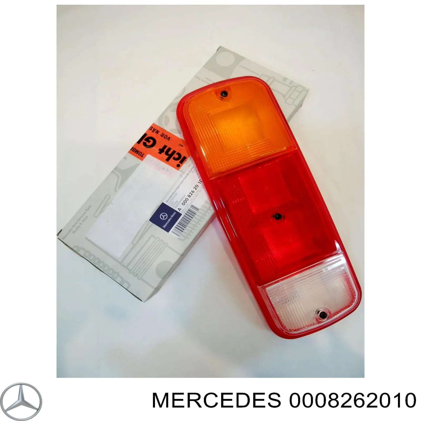 Стекло фонаря заднего 0008262010 Mercedes