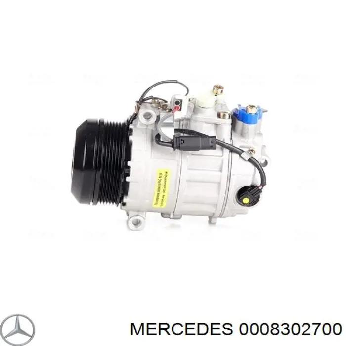 0008302700 Mercedes compressor de aparelho de ar condicionado