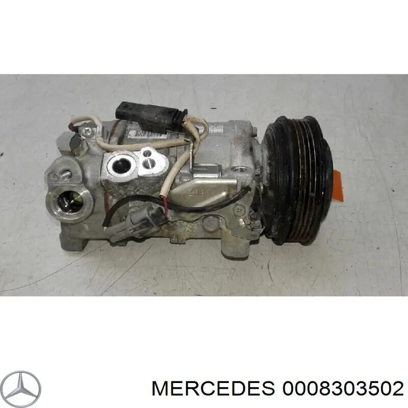 Компрессор кондиционера 0008303502 Mercedes