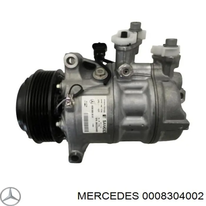 0008304002 Mercedes compressor de aparelho de ar condicionado