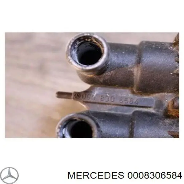 0008306584 Mercedes válvula de forno (de aquecedor)