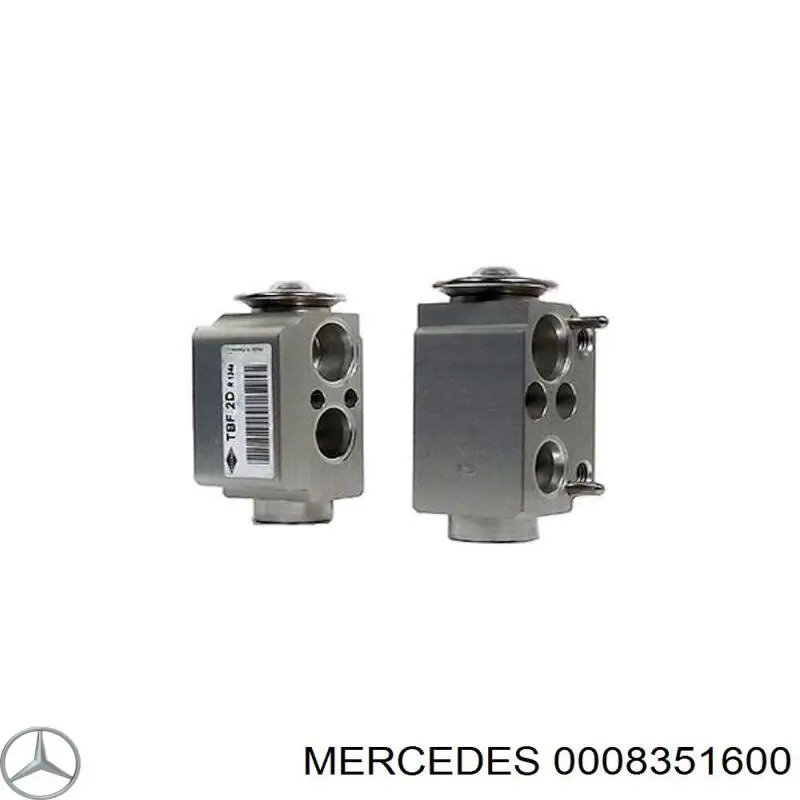 Клапан TRV кондиционера 0008351600 Mercedes