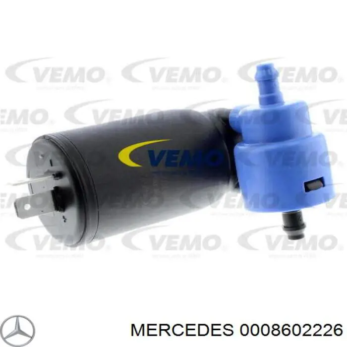 0008602226 Mercedes насос-мотор омывателя стекла переднего