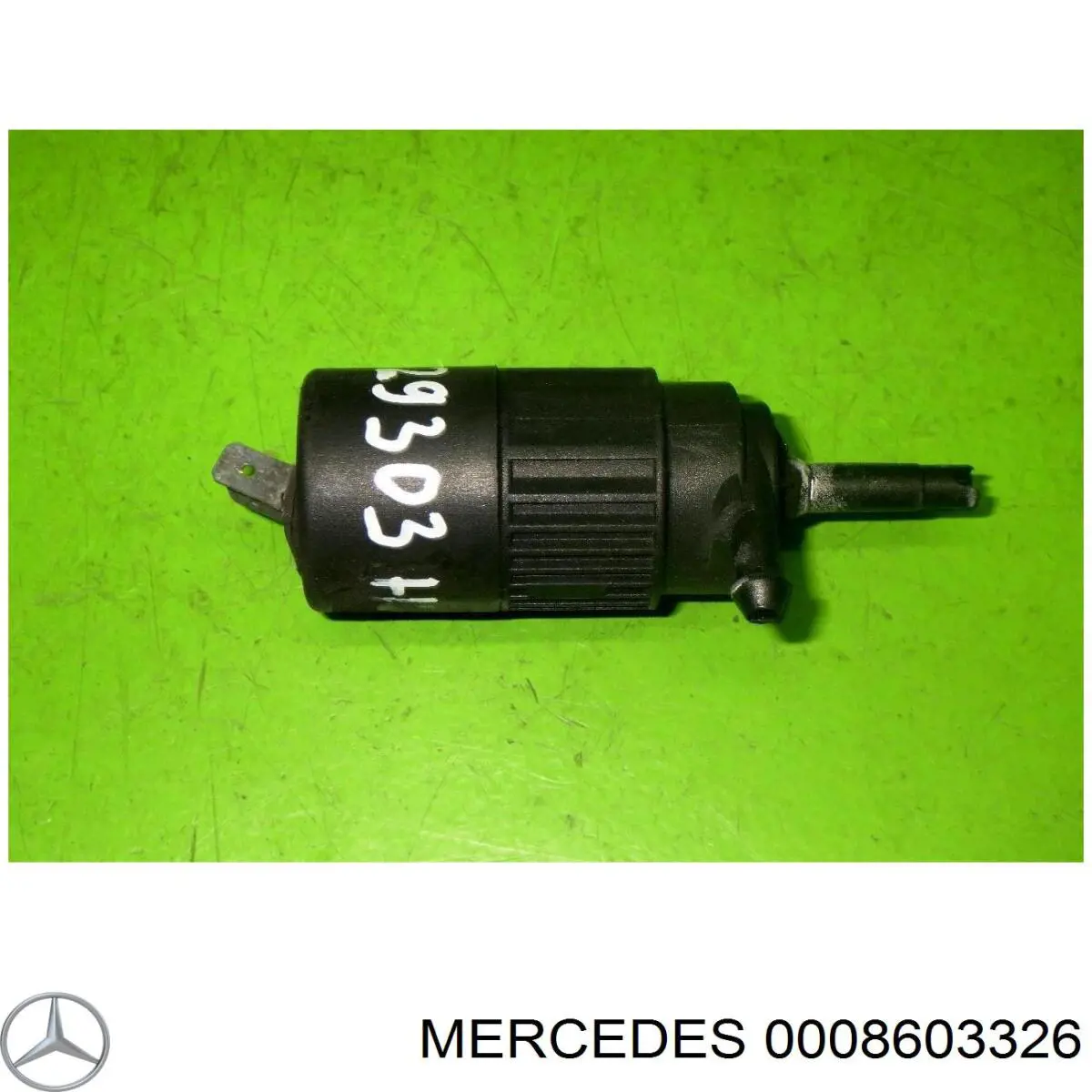 0008603326 Mercedes bomba de motor de fluido para lavador de vidro dianteiro