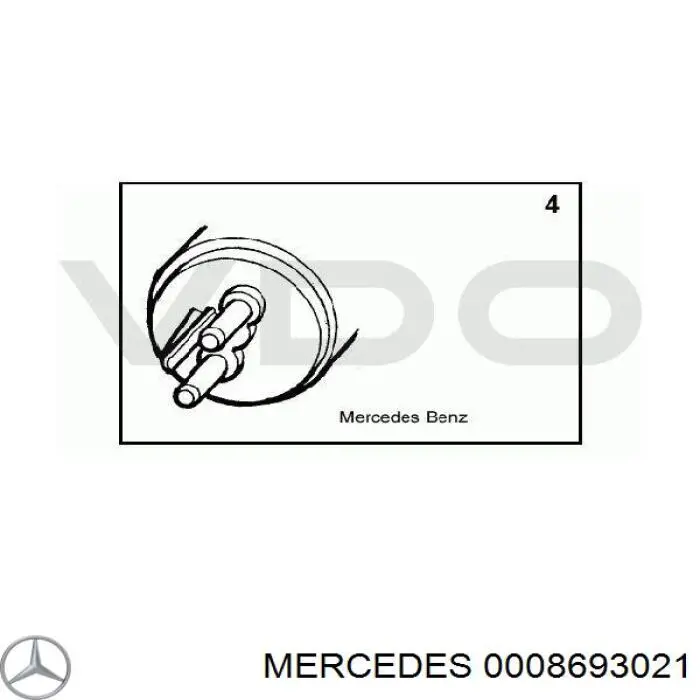 0008693021 Mercedes bomba de motor de fluido para lavador de vidro dianteiro