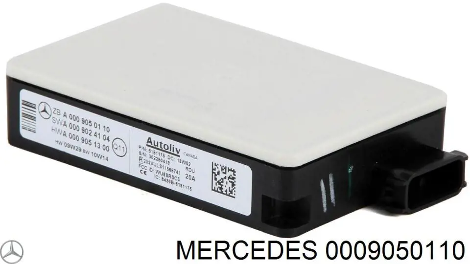 Радарный датчик дистанции Mercedes A000905011006