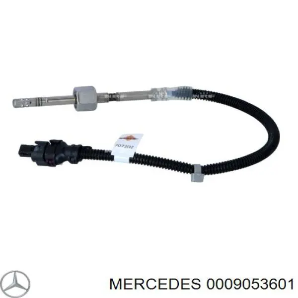 0009053601 Mercedes Датчик температуры отработавших газов (ОГ), до катализатора