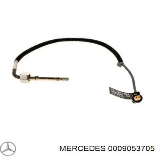 0009053705 Mercedes датчик температуры отработавших газов (ог, в катализаторе)
