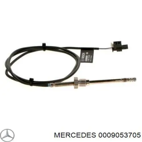 Купить 0009053705 Mercedes Датчик температуры выхлопных газов