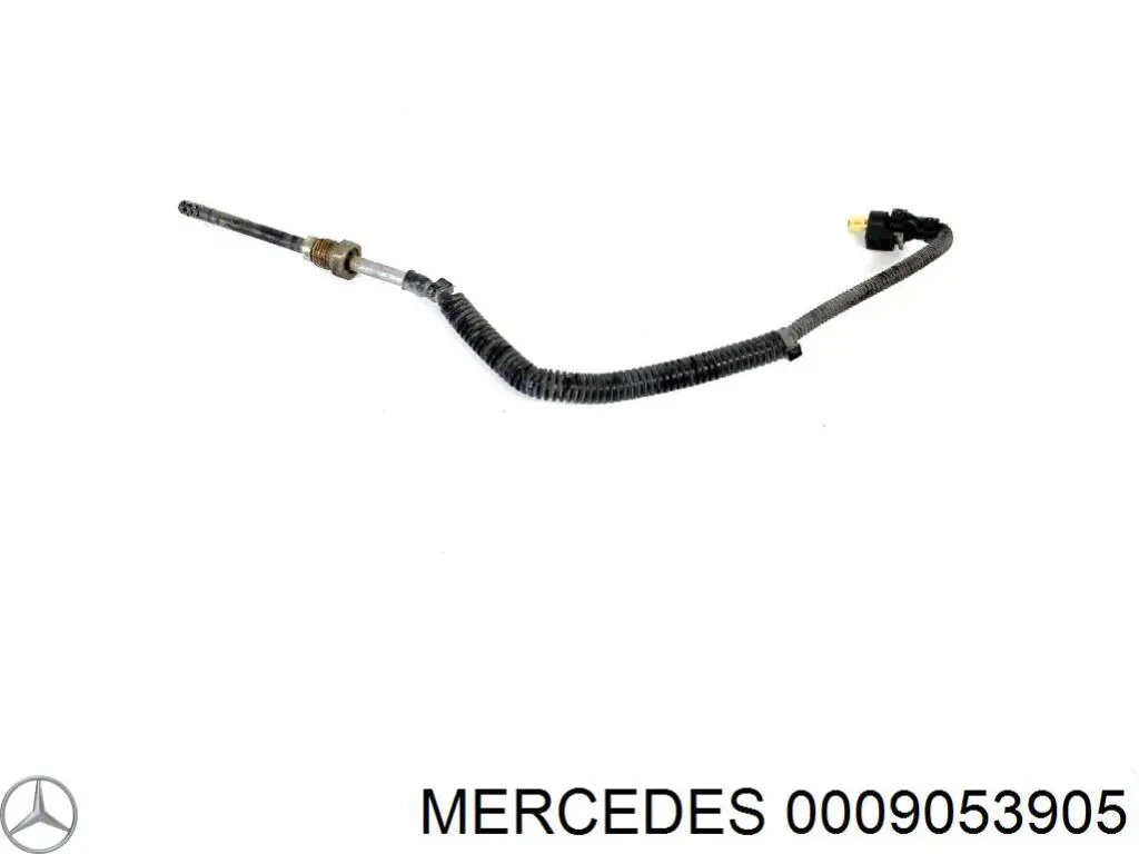 0009053905 Mercedes Датчик температуры отработавших газов (ОГ), до катализатора