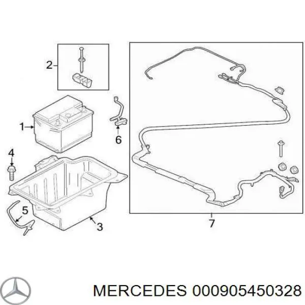 A009054503 Mercedes Датчик контроля мертвой зоны задний