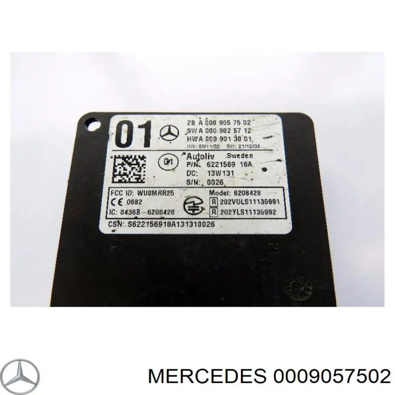 Датчик контроля мертвой зоны задний Mercedes 0009057502 цена, от 461.31 USD