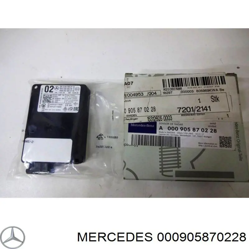 000905870228 Mercedes sensor de radar de distância