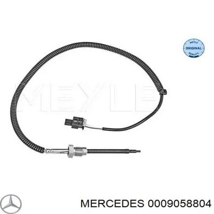 Sensor de temperatura, gas de escape, antes de Filtro hollín/partículas 0009058804 Mercedes