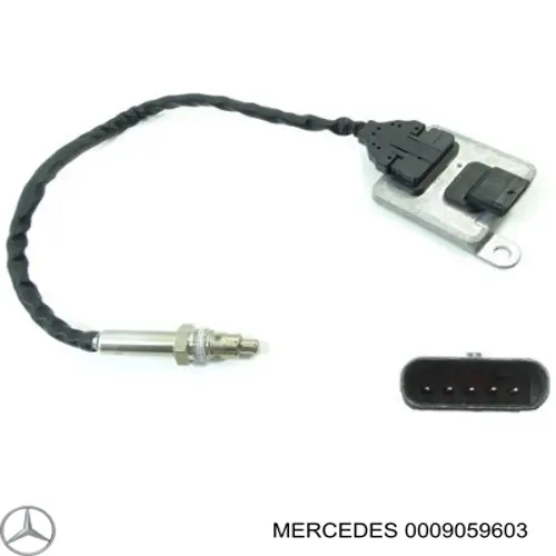 0009059603 Mercedes sensor traseiro de óxidos de nitrogênio nox