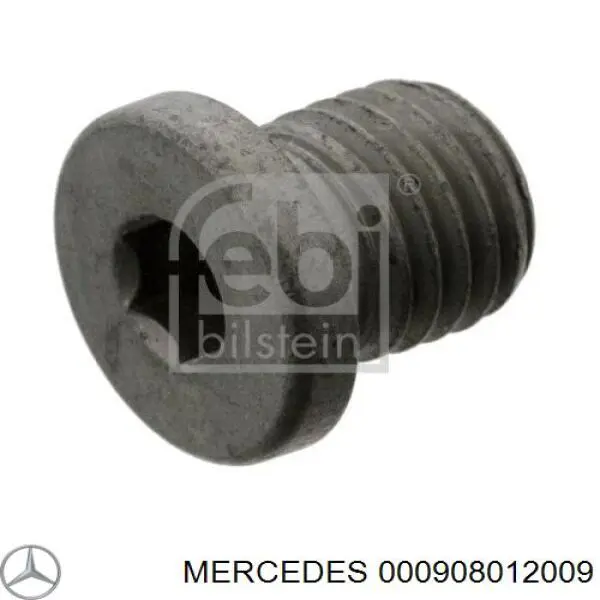 000908012009 Mercedes tampão de panela da caixa automática de mudança