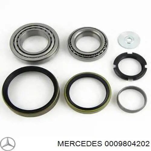 Подшипник ступицы передней внутренний 0009804202 Mercedes