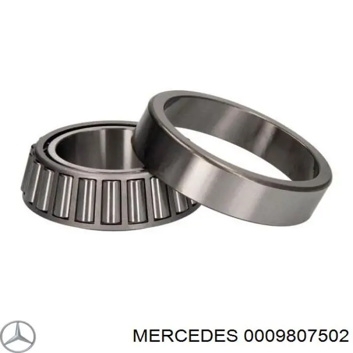 0009807502 Mercedes подшипник ступицы передней