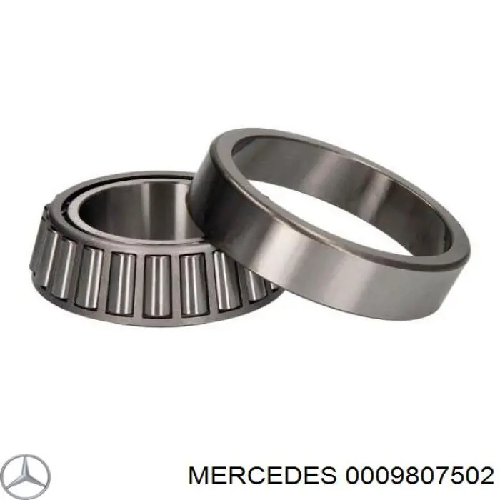 Подшипник ступицы 0009807502 Mercedes